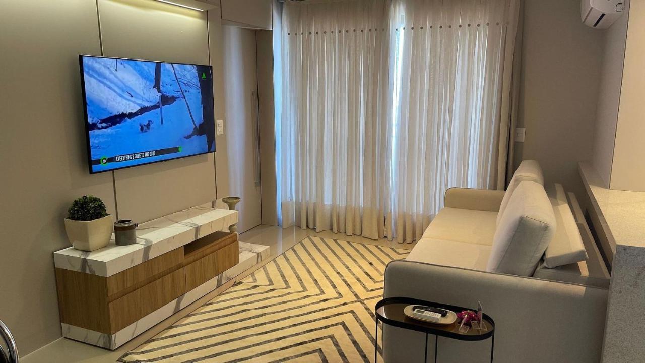 Studio No Ultimo Andar No Centro De Foz Com Vista Para O Rio Parana Apartment Фос ду Игуасу Екстериор снимка