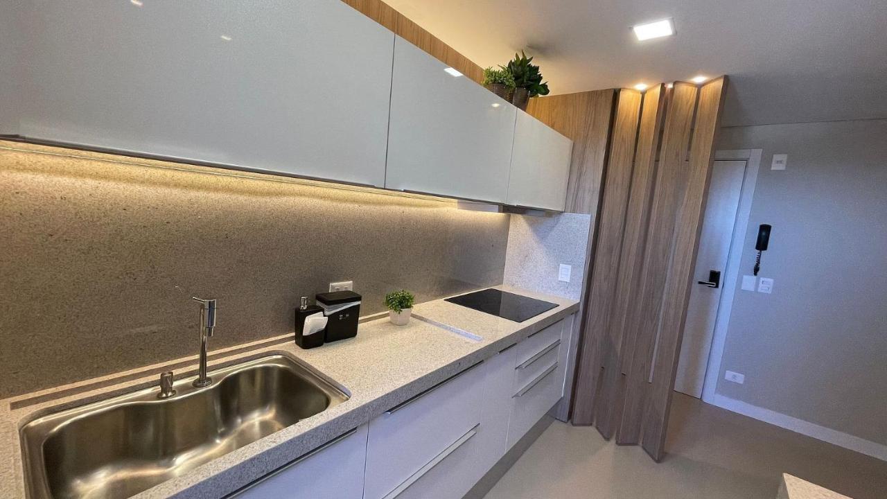 Studio No Ultimo Andar No Centro De Foz Com Vista Para O Rio Parana Apartment Фос ду Игуасу Екстериор снимка