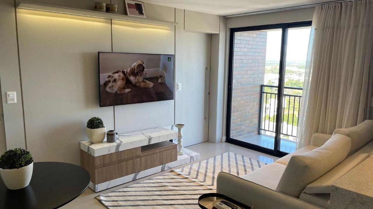Studio No Ultimo Andar No Centro De Foz Com Vista Para O Rio Parana Apartment Фос ду Игуасу Екстериор снимка